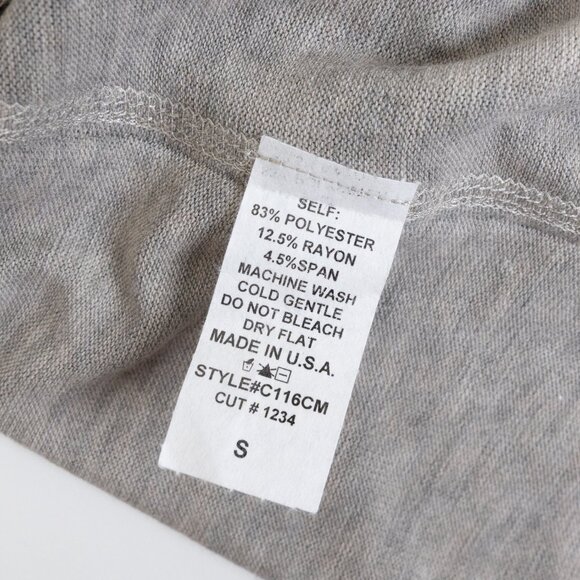 Inoah Cardigan Duster Longline Graffiti Printed Small Open Front Art To Wear - Picture 10 of 11